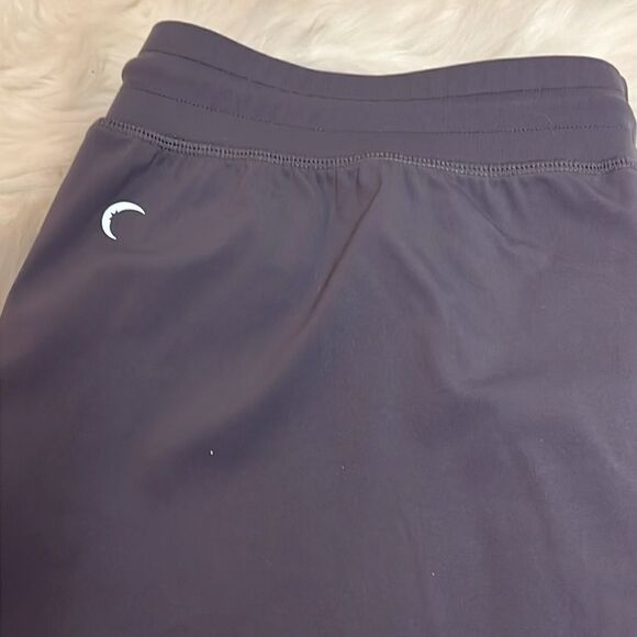 Zyia Joggers Large Gray Peak Zipper Ankle Casual Gym Fitted Drawstring C34 - Picture 8 of 8